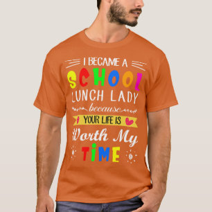 Camiseta Me Convertí En Una Ladrón De Almuerzos Escolares P