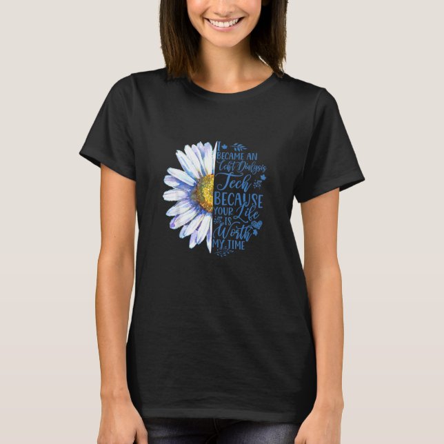 Camiseta Me Convertí En Una Tecnología De Diálisis De Ccht  (Anverso)