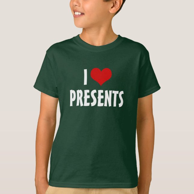 Camiseta Me [corazón] Regalos (Anverso)
