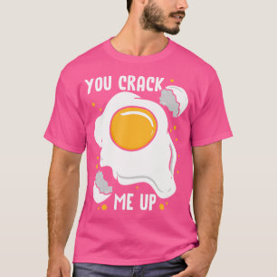 Camiseta Me Crack Con Huevos De Huevos De Huevos Fritos Al 