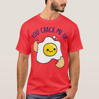 Camiseta Me Crack Con Un Huevo Aburrido