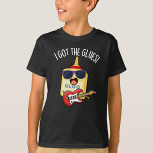 Camiseta Me Da Los Pegamentos Blues Divertido Chiste Oscuro