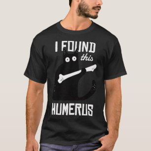 Camiseta Me Da Miedo Que Este Humerus Cat Black De Medi Hum