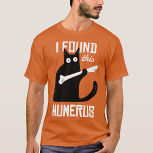 Camiseta Me Da Miedo Que Este Humerus Cat Black De Medi Hum