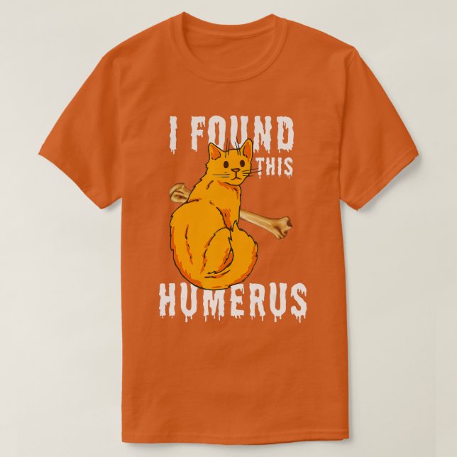Camiseta Me Da Miedo Que Este Humerus Cat Dueño Funny Cat H (Diseño del anverso)