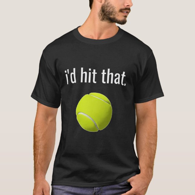 Camiseta Me Daría Ese Gracioso Regalo De Tenis Shirt (Anverso)