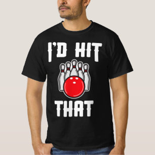 Camiseta Me daría ese regalo del equipo de boliche de bolic