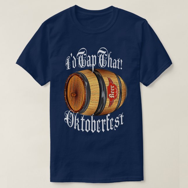 Camiseta Me Daría Un Toque A La Festividad De Cervezas Okto (Diseño del anverso)