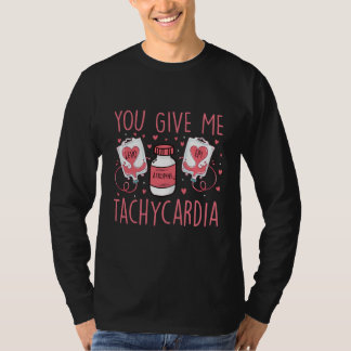 Camiseta Me Das Tachycardia El día de San Valentín de Enfer