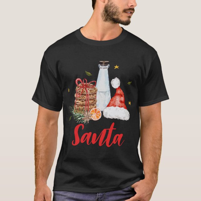 Camiseta Me Dediqué A Las Parejas De Navidades De Santa Que (Anverso)