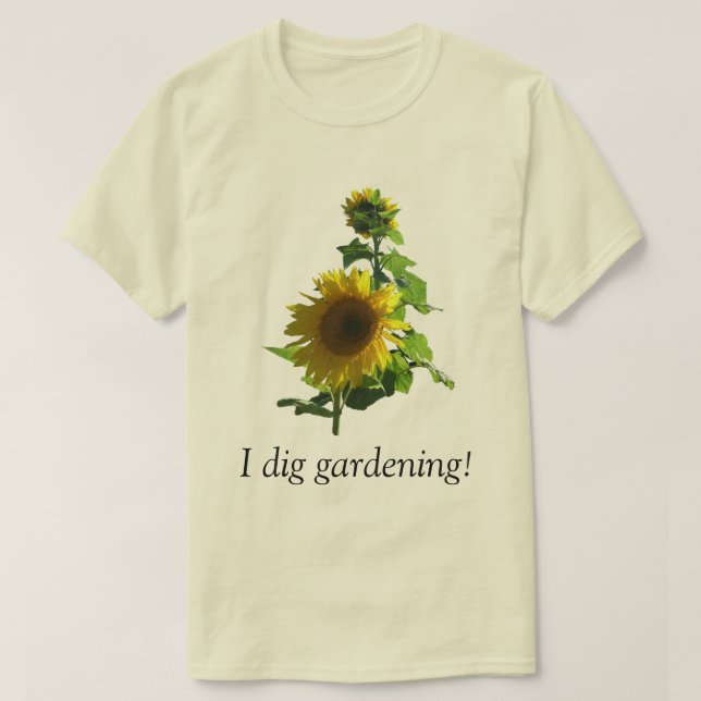 Camiseta - ¡Me Dejo Jardinería! (Diseño del anverso)