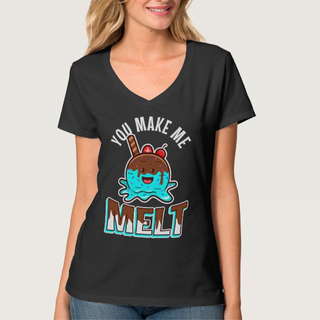 Camiseta Me derrites (Anverso)
