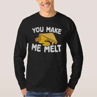 Camiseta Me Derrites al Hornear Pastel de Queso a la Parril
