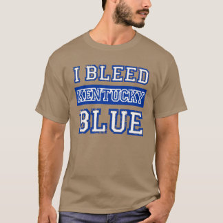 Camiseta Me desangro azul Kentucky UK Orgullo Wildcat 1