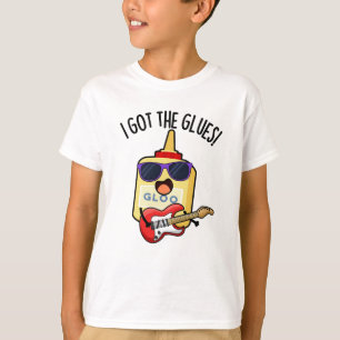 Camiseta Me Dieron Los Pegamentos Pun Divertido De Blues