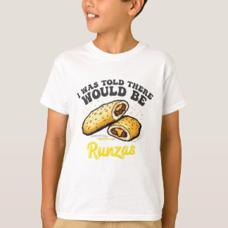Camiseta Me dijeron que habría una comida divertida en runz