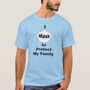 Camiseta Me disfrazo para proteger a mi familia