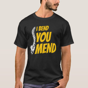 Camiseta Me Doblo Tú Arreglas Quiropráctico Columna Quiropr