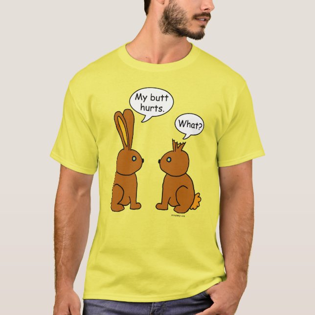 Camiseta ¡Me Duele El Toro! Bunnies (Anverso)