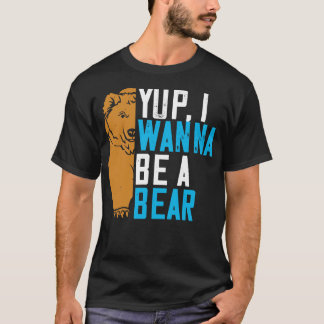 Camiseta Me duele que quiera ser un oso