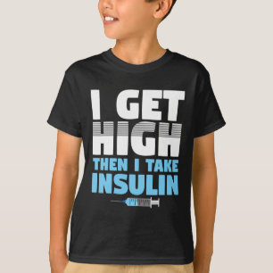Camiseta Me Elevo Y Luego Tomo Insulina Diabética