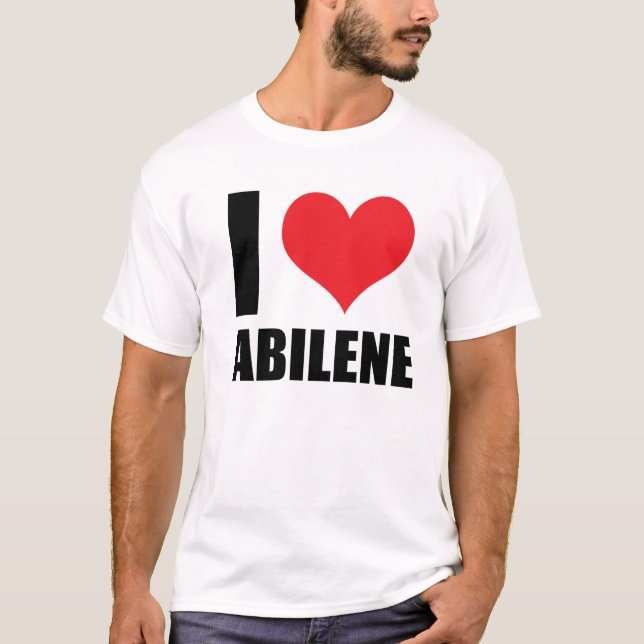 Camiseta Me encanta Abilene (Anverso)