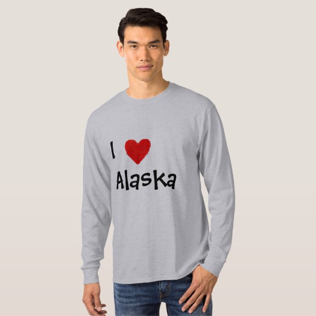 Camiseta Me encanta Alaska (Anverso completo)