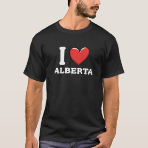 Camiseta Me encanta Alberta Canada Premium