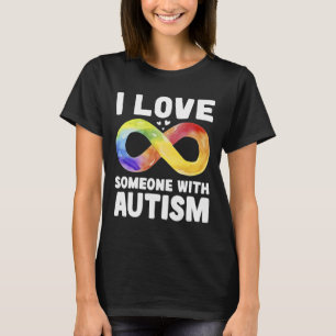 Camiseta Me Encanta Alguien Con Autismo Concienciación Sobr
