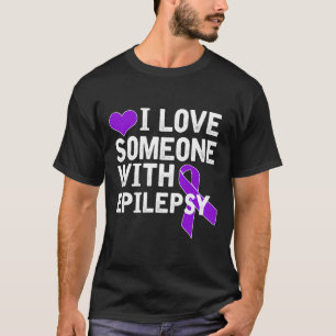 Camiseta Me encanta alguien - Epilepsia Awareness
