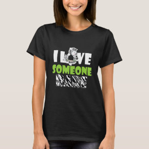 Camiseta Me Encanta Alguien Raras Cebra Raras Conciencia D