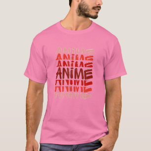 Camiseta Me Encanta Anime Y Tacos - Chica Kawaii Otaku - Cu