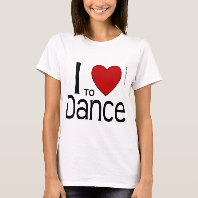Camiseta Me Encanta Bailar (Anverso)