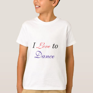 Camiseta Me encanta bailar