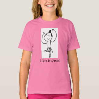 Camiseta ¡Me encanta bailar!