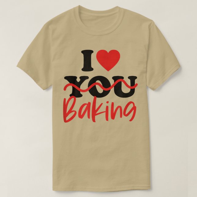 Camiseta Me encanta Baking 1950 (Diseño del anverso)