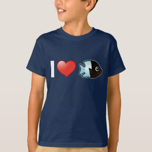 Camiseta Me encanta Bicolor Damselfish
