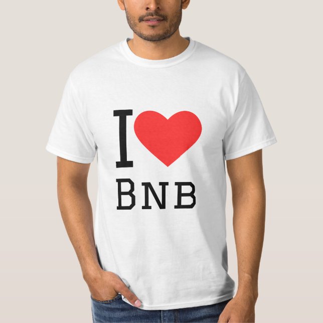 Camiseta Me encanta bnb (Anverso)