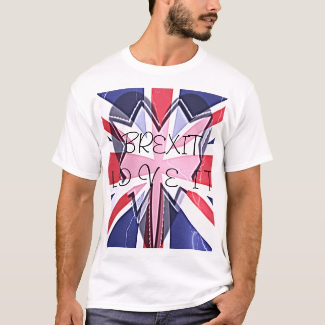 Camiseta Me encanta Brexit ideas inspiradoras (Anverso)
