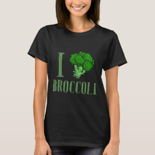 Camiseta Me encanta Broccoli Vegan Veggie Lover