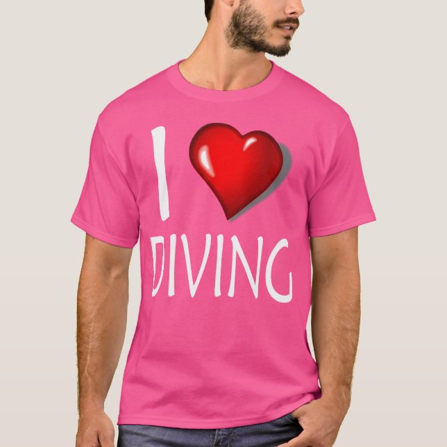 Camiseta Me Encanta Bucear (Anverso)