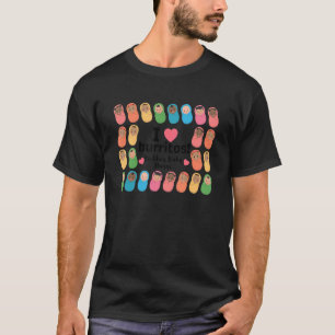 Camiseta Me Encanta Burritos Madre Bebé Enfermería Parto De