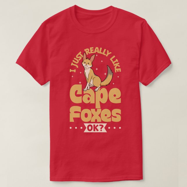 Camiseta Me encanta Cabo Foxes (Diseño del anverso)