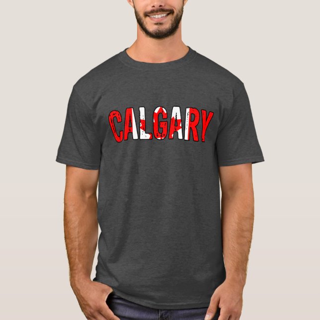 Camiseta Me encanta Calgary (Anverso)