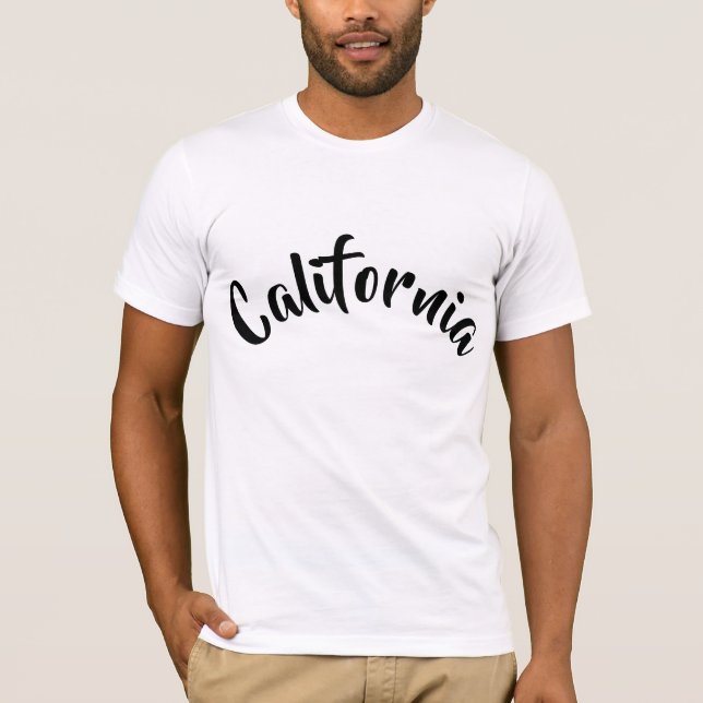 Camiseta Me encanta california vacaciones linda diversión p (Anverso)