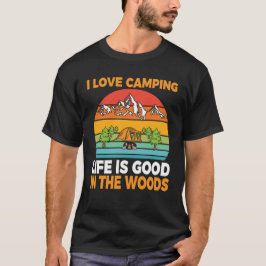Camiseta Me encanta Camping Funny Camper Camp