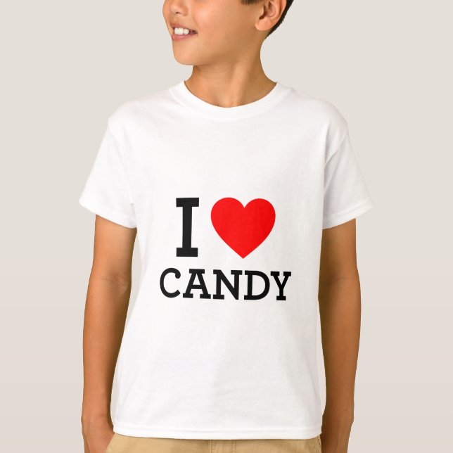 Camiseta Me Encanta Candy. (Anverso)