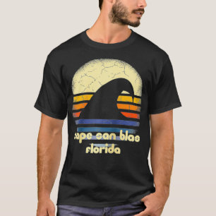 Camiseta Me encanta Cape San Blas Beach Florida Ocean Wave 