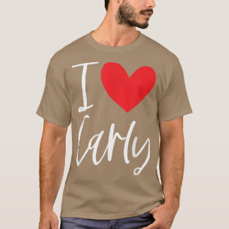 Camiseta Me Encanta Carly Nombre Chica Personalizada Mujer
