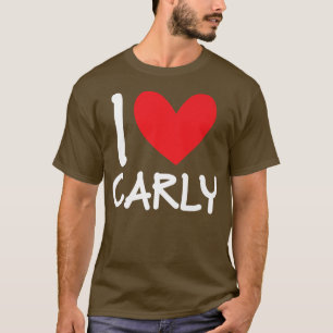 Camiseta Me Encanta Carly Nombre Chica Personalizada Mujer 
